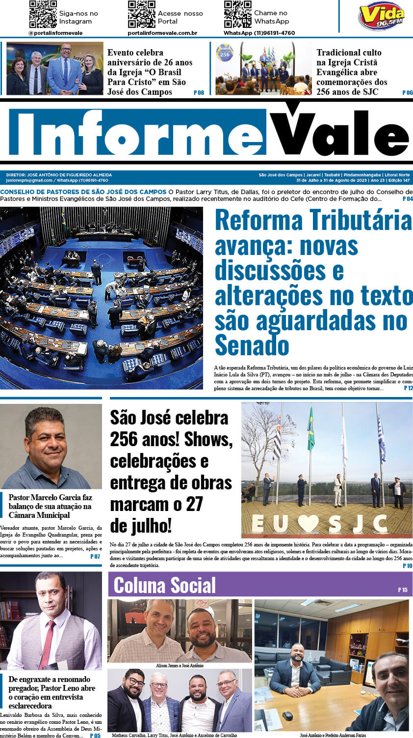 Informe Vale – Informando o Vale e o Brasil!